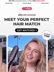 Email Inspiration from TYMO BEAUTY