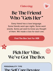 Email Inspiration from Unboxme