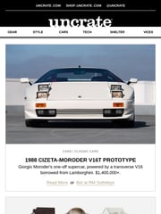 Email Inspiration from Uncrate