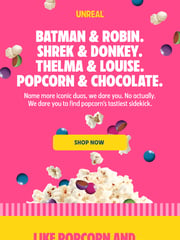 Email Inspiration from UNREAL Snacks
