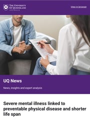 Email Inspiration from UQ News