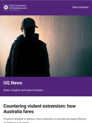Email Inspiration from UQ News