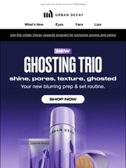 Email Inspiration from Urban Decay