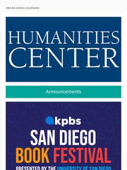 Email Inspiration from USD Humanities Center