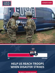 Email Inspiration from USO Mission Support Team