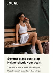 Email Inspiration from Usual Wines
