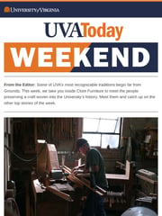 Email Inspiration from UVA Today Weekend