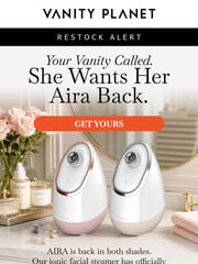 Email Inspiration from Vanity Planet