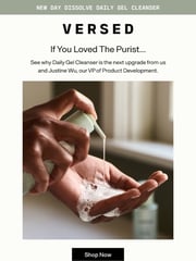 Email Inspiration from Versed