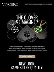 Email Inspiration from Vincero Collective