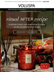 Email Inspiration from VOLUSPA