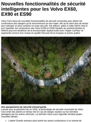 Email Inspiration from Volvo Car France