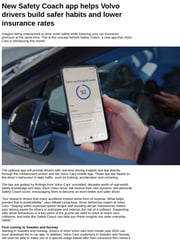 Email Inspiration from Volvo Car UK