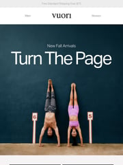 Email Inspiration from Vuori