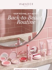 Email Inspiration from Wander Beauty