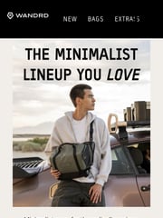 Email Inspiration from WANDRD