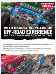 Email Inspiration from Warn Industries
