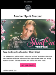 Email Inspiration from Washington Spirit