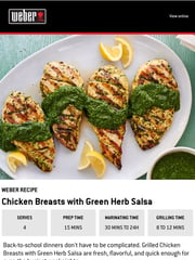 Email Inspiration from Weber Grills