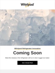 Email Inspiration from Whirlpool