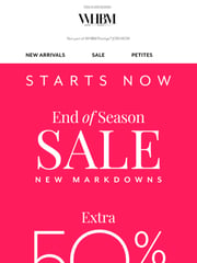 Email Inspiration from White House Black Market