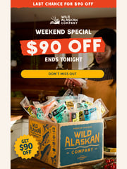 Email Inspiration from Wild Alaskan Company