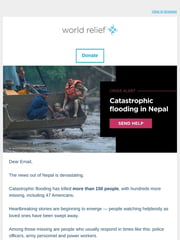Email Inspiration from World Relief