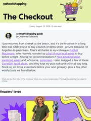 Email Inspiration from Yahoo Shopping