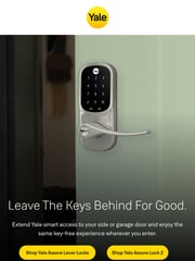 Email Inspiration from Yale Locks