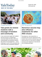 Email Inspiration from Yale Today
