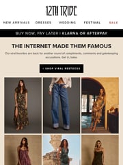 Email Inspiration from 12th Tribe