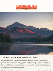 Email Inspiration from Adirondack HUB