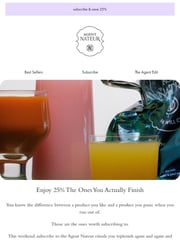 Email Inspiration from Agent Nateur