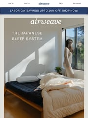 Email Inspiration from Airweave