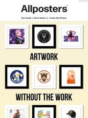Email Inspiration from Allposters.com