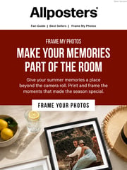 Email Inspiration from Allposters.com
