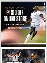 Email Inspiration from Angel City Store