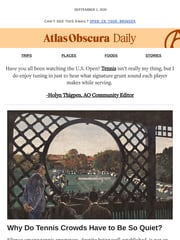 Email Inspiration from Atlas Obscura