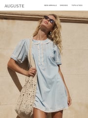 Email Inspiration from Auguste The Label