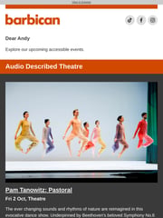 Email Inspiration from Barbican Access