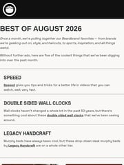 Email Inspiration from Beardbrand