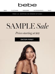 Email Inspiration from bebe
