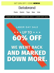 Email Inspiration from Betabrand