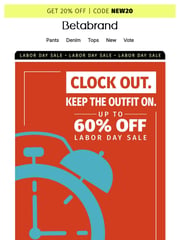 Email Inspiration from Betabrand