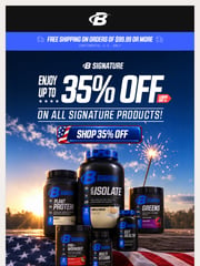 Email Inspiration from Bodybuilding.com