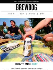 Email Inspiration from BrewDog