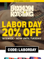 Email Inspiration from Brooklyn Roasting Company