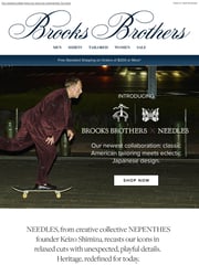 Email Inspiration from Brooks Brothers