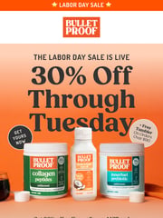 Email Inspiration from Bulletproof