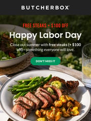 Email Inspiration from ButcherBox